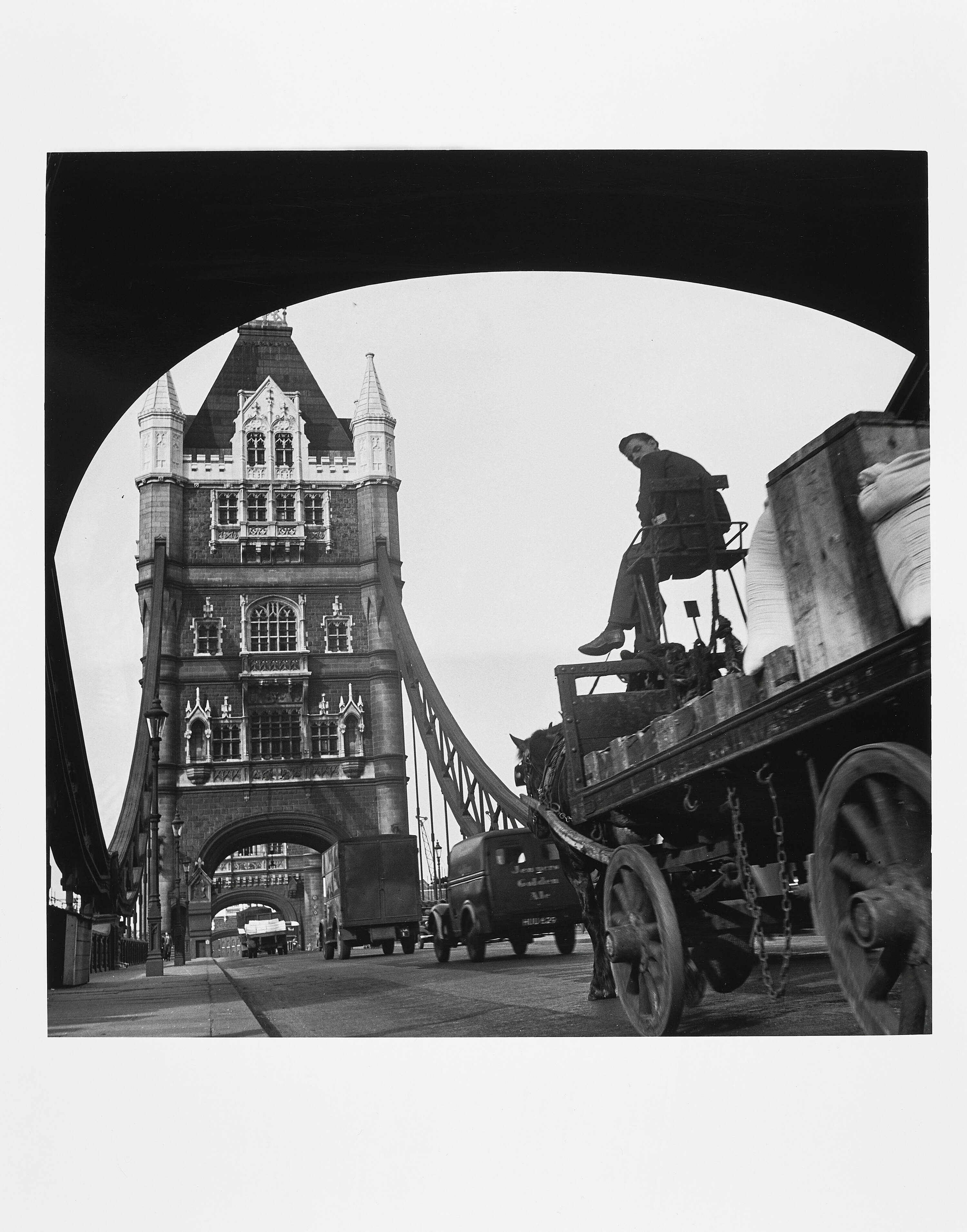 ERNST HAAS (1921–1986) - Tower Bridge, London 1949