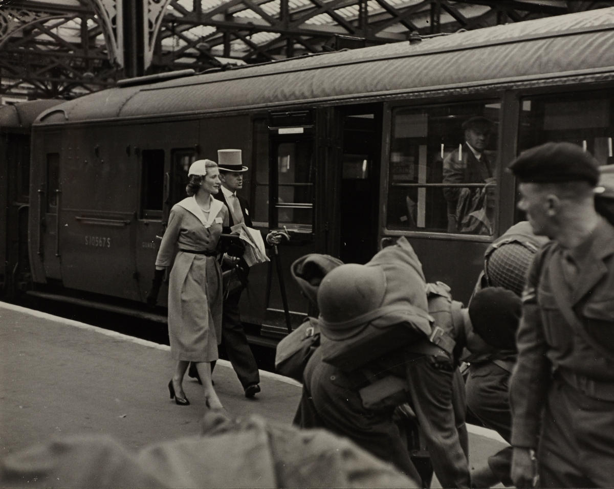 HENRI CARTIER-BRESSON (1908–2004) ‘Train going to Ascot’, Waterloo Station, London 1953 HENRI CARTIER-BRESSON (1908–2004) ‘Train going to Ascot’, Waterloo Station, London 1953