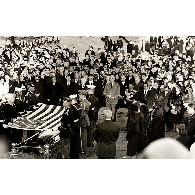 Lisl Steiner (* 1927), Funeral John F. Kennedy