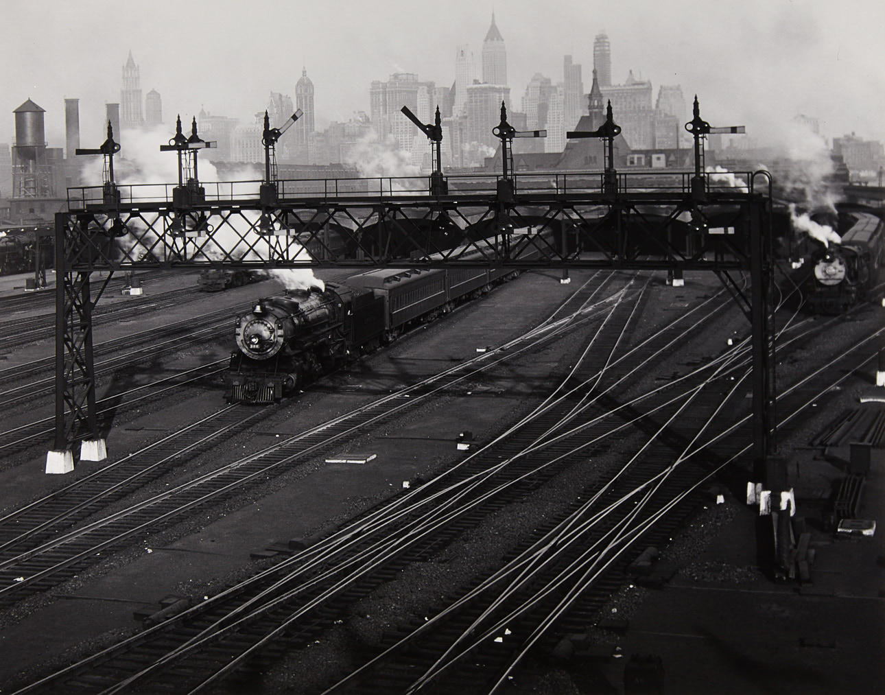 BERENICE ABBOTT (1898–1991) Railroad Yard (from the ‘Retrospective 1930-1960 Portfolio’), New York c. 1931