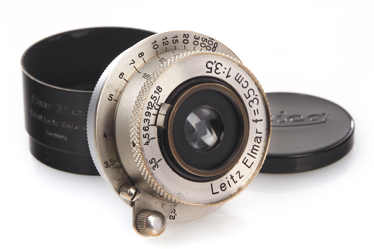 Elmar 3.5/3.5cm nickel