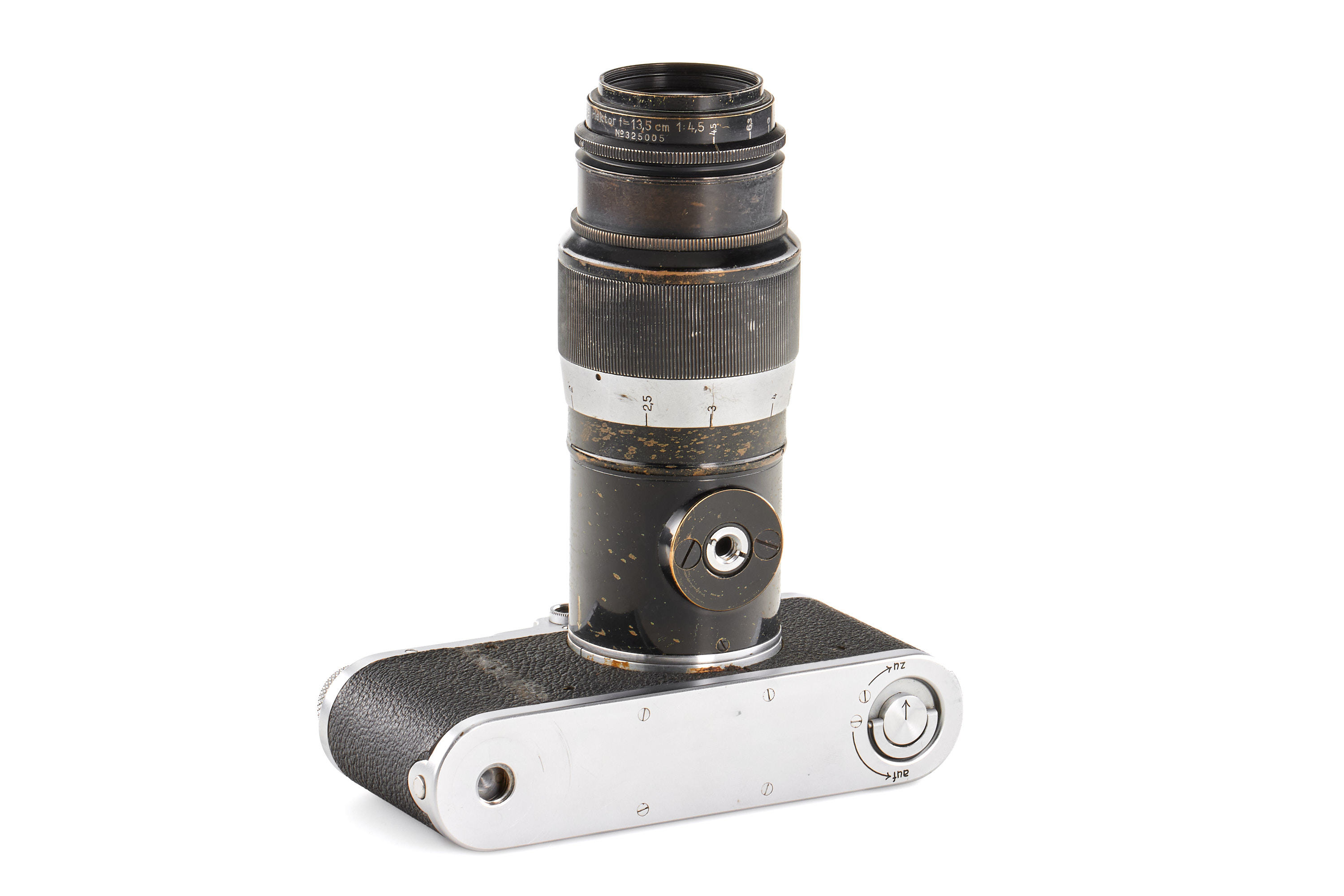 Leica II Mod. D chrome with Various Lenses