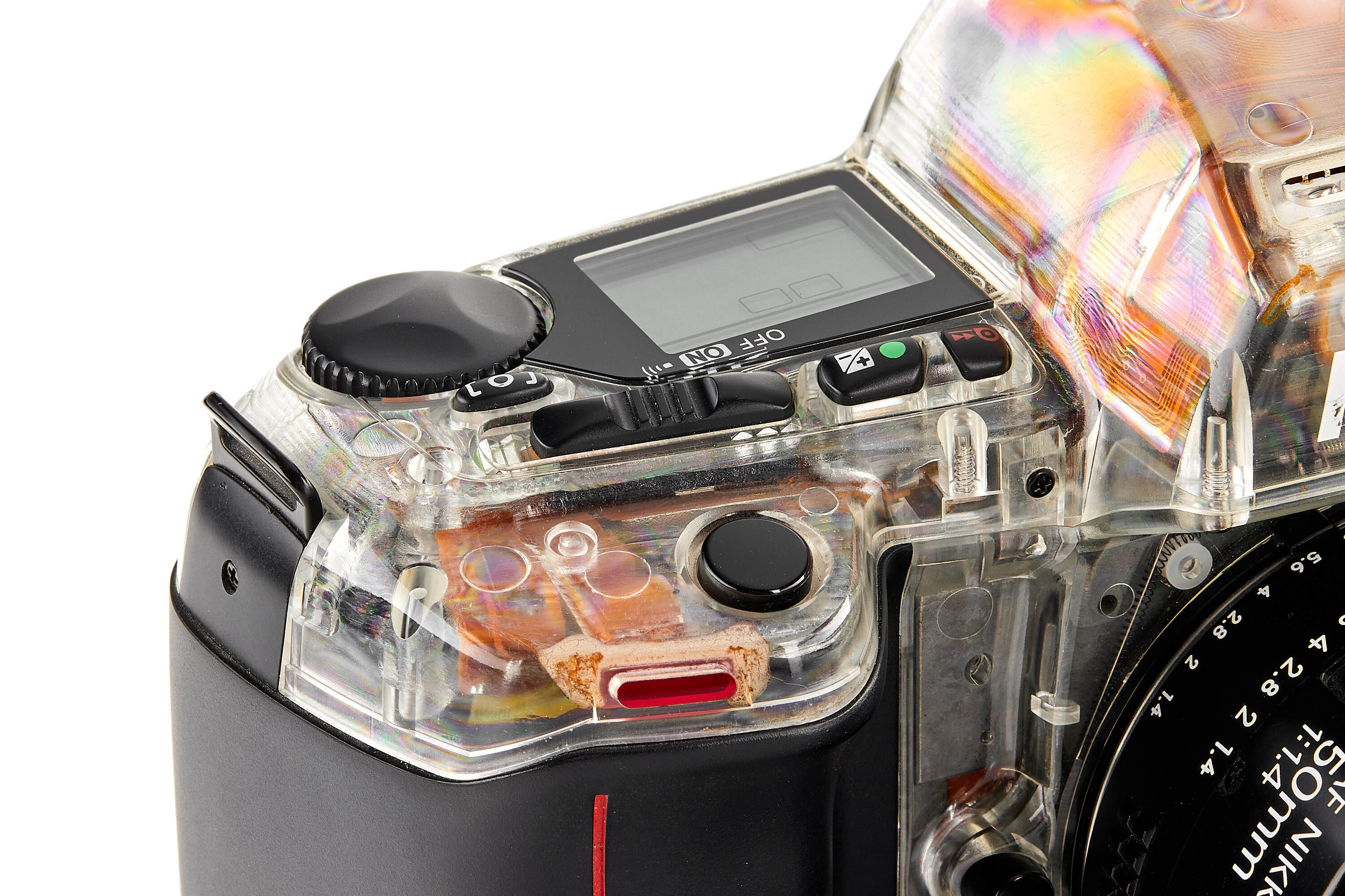 Nikon F90 transparent display model