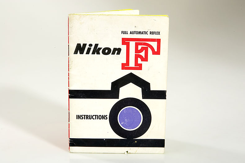 Nippon-Kogaku Tokyo  Nikon F Instructions
