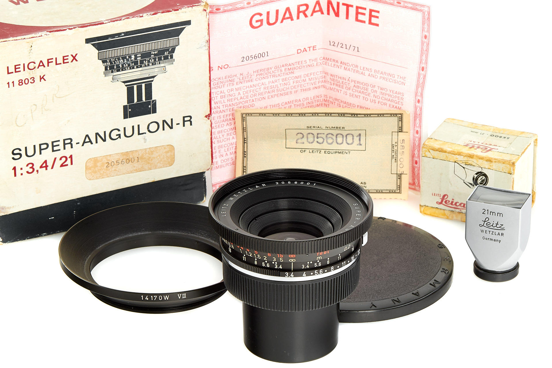 Super-Angulon-R 3.4/21mm  11803  'The First One'