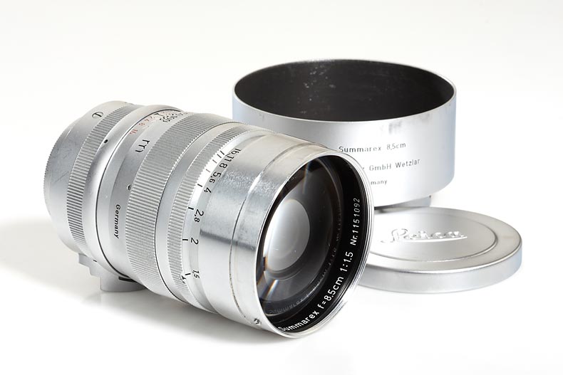 Summarex  1.5/8.5cm chrome