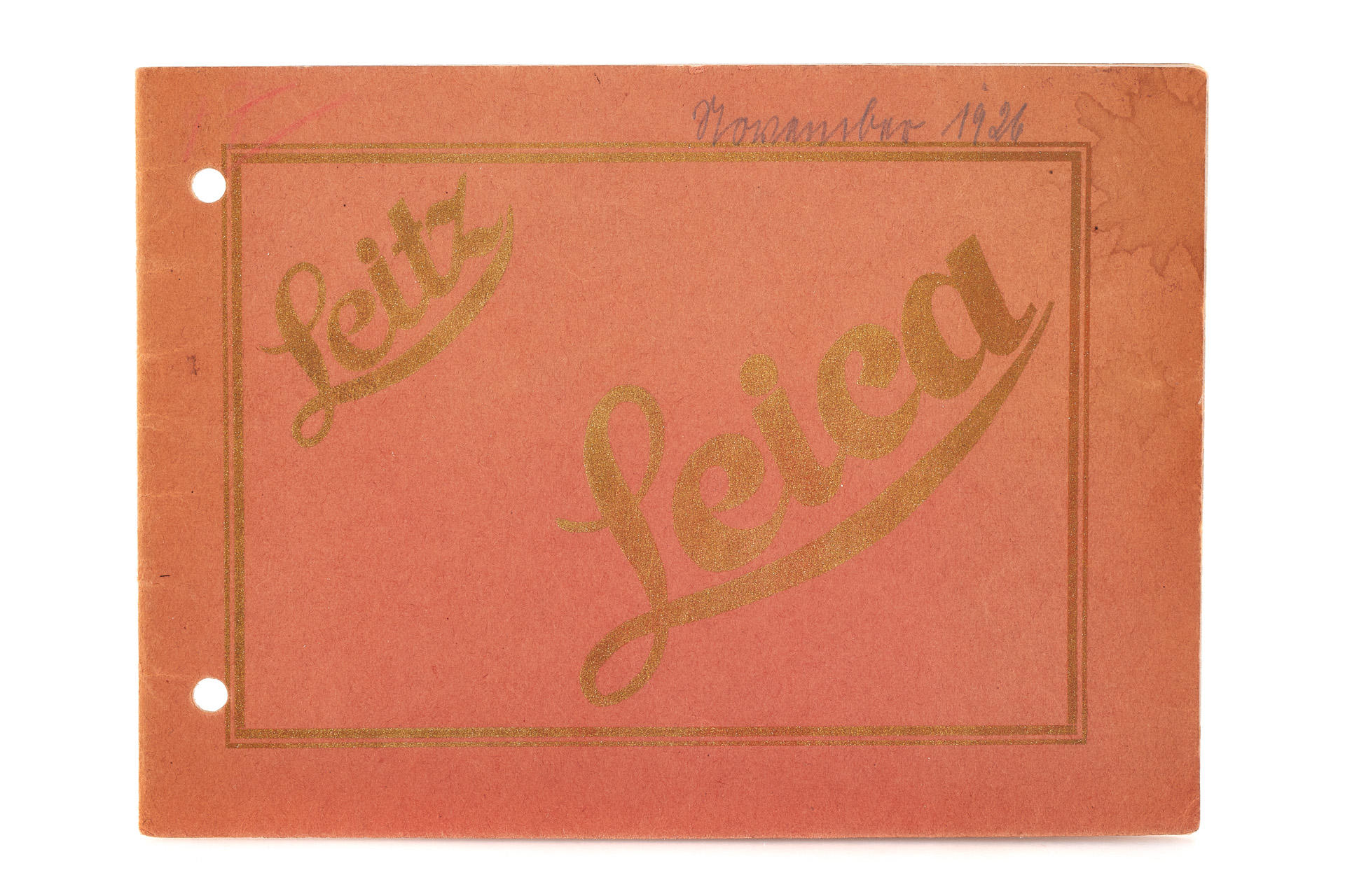 Leica Kamera Brochure 1926 Leica Kamera Brochure 1926