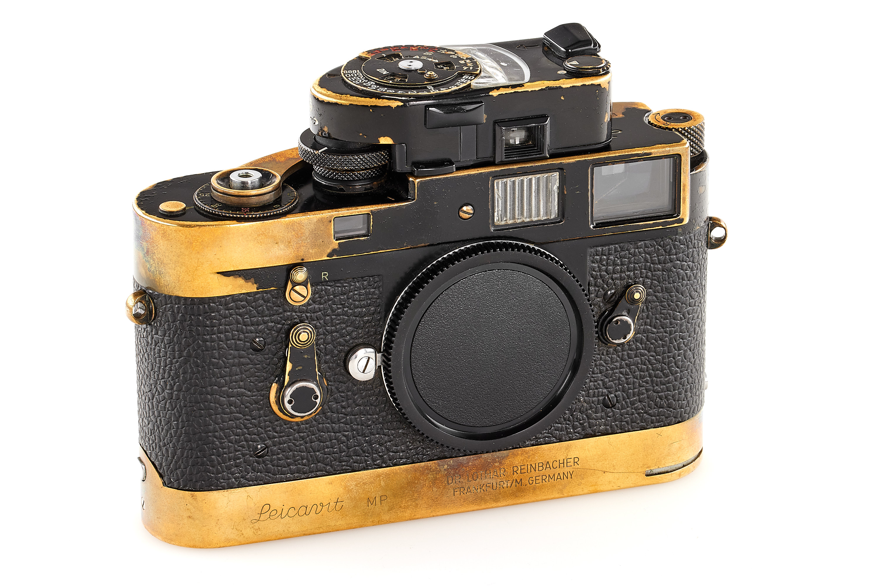 Leica M2 black paint with Leicavit MP