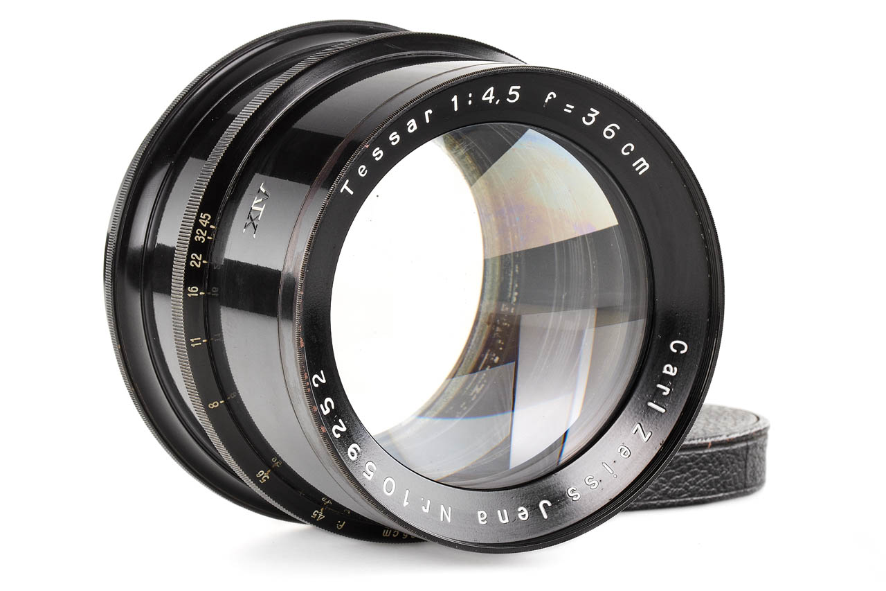 Carl Zeiss Jena 4.5/36cm Tessar