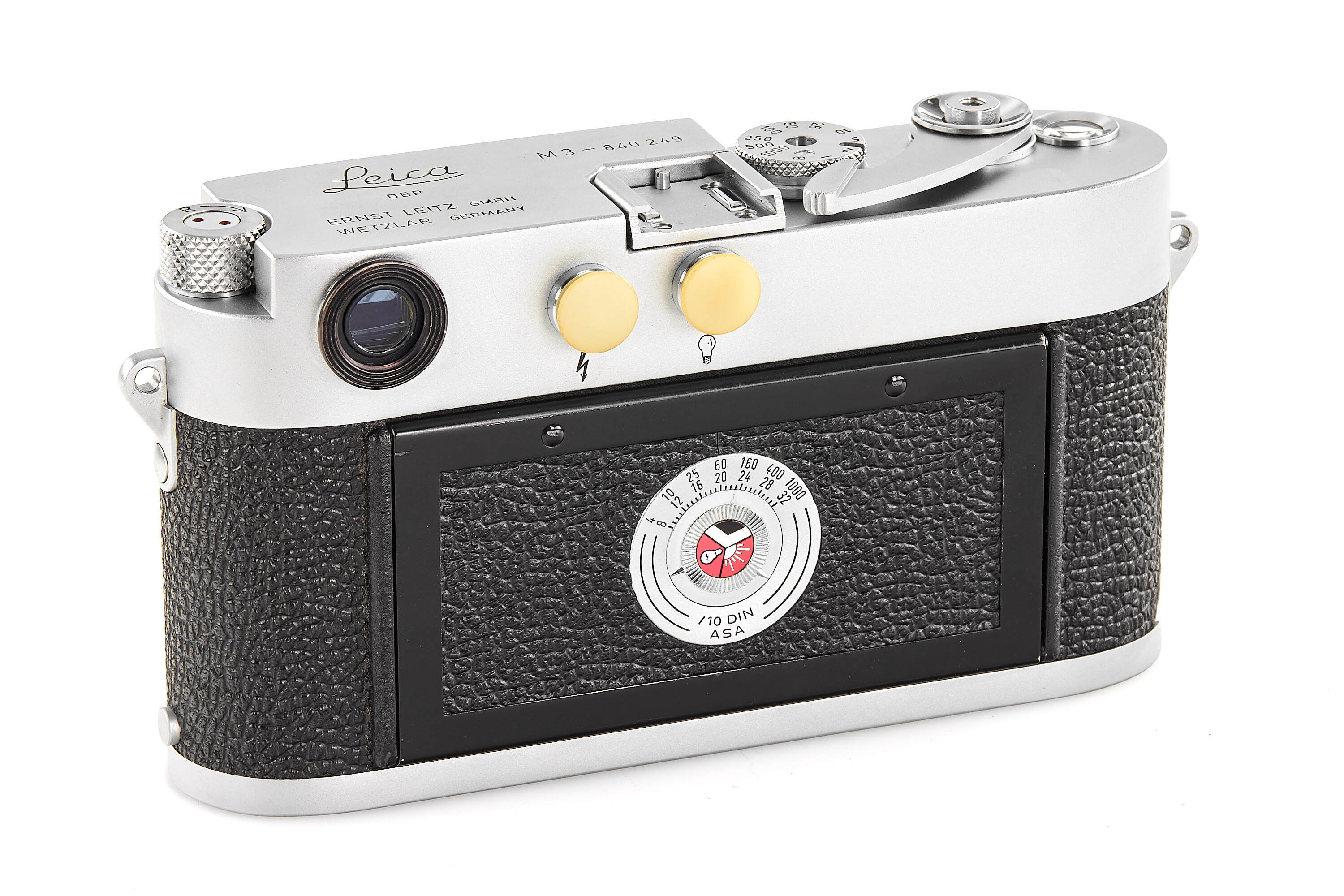Leica M3 chrome Double Stroke with Summicron 2/5cm *