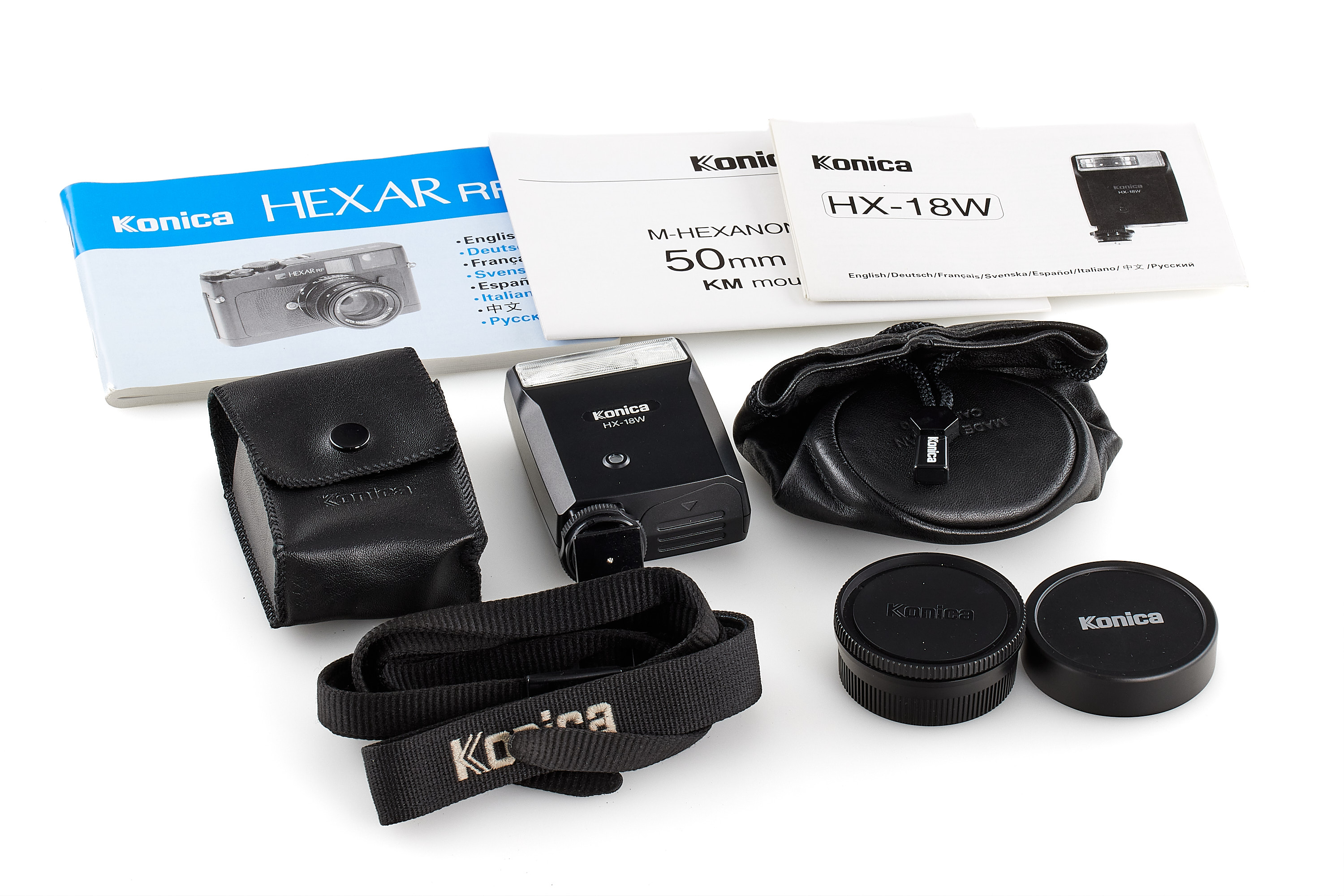 Konica Hexar RF black outfit *