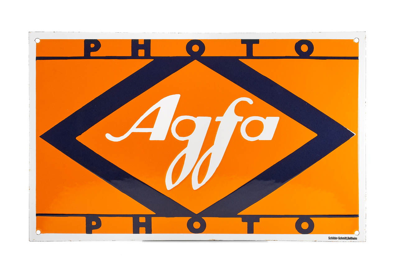 Agfa Advertising Sign