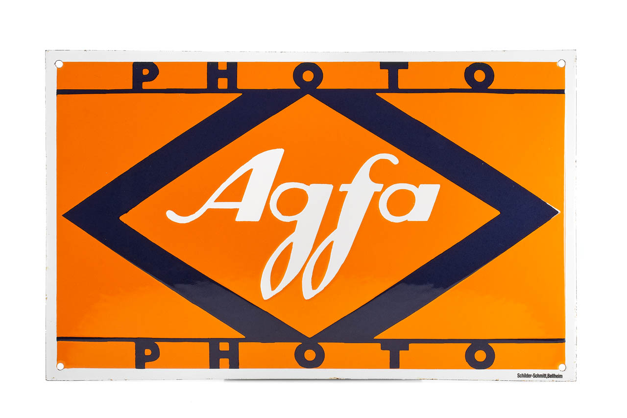 Agfa Advertising Sign Agfa Advertising Sign