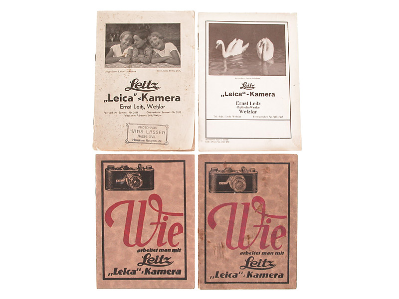 Leitz  literature (various)