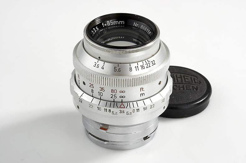 Steinheil   (Quinar) 3.5/85mm