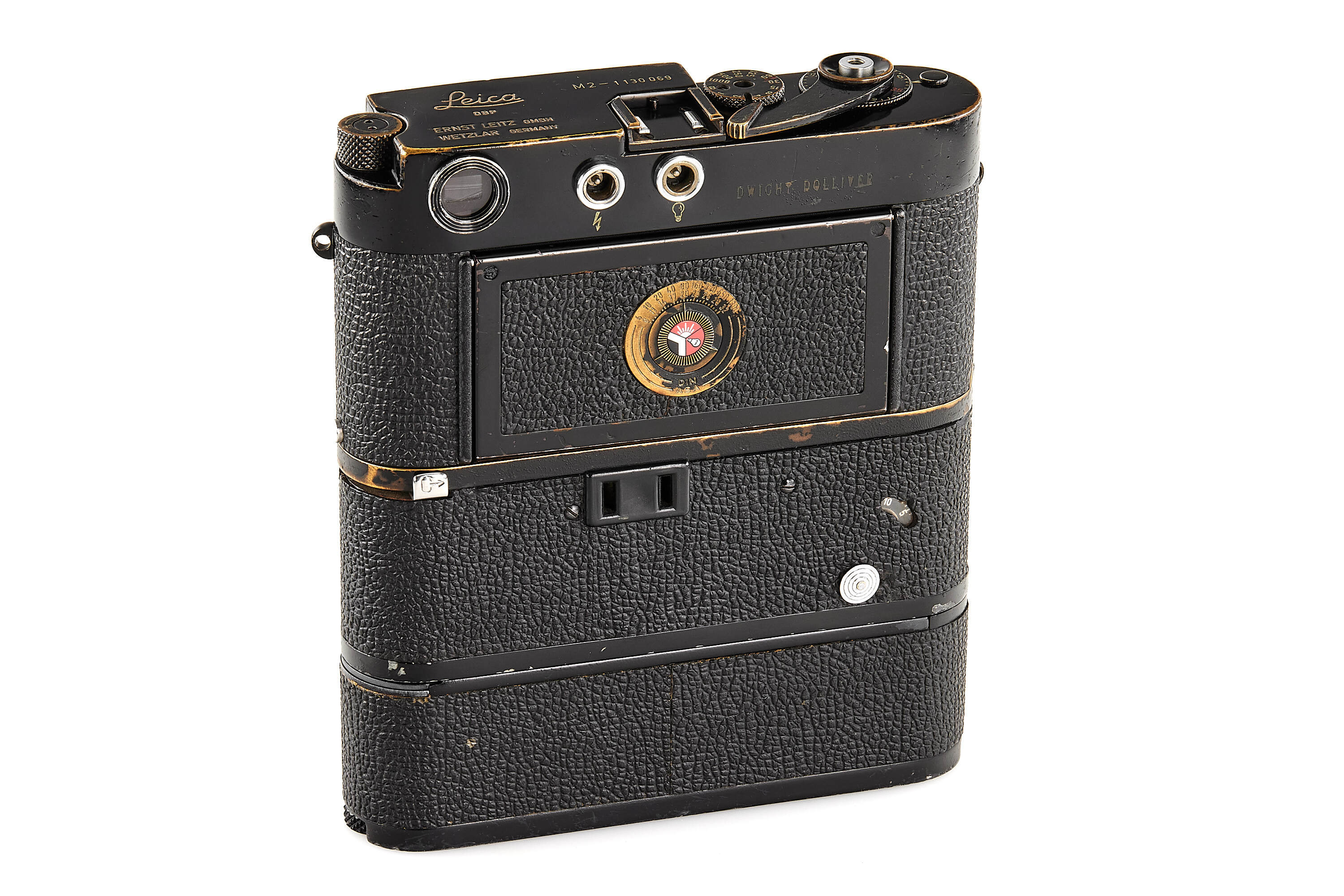 Leica M2 black paint 'Dwight Dolliver' *