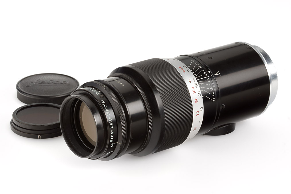 Hektor 4,5/13,5cm Schwarz/Chrom