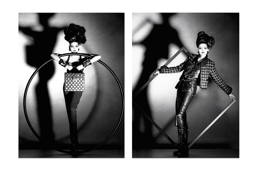 Karl Lagerfeld (*1933), Nadja Auermann for Chanel