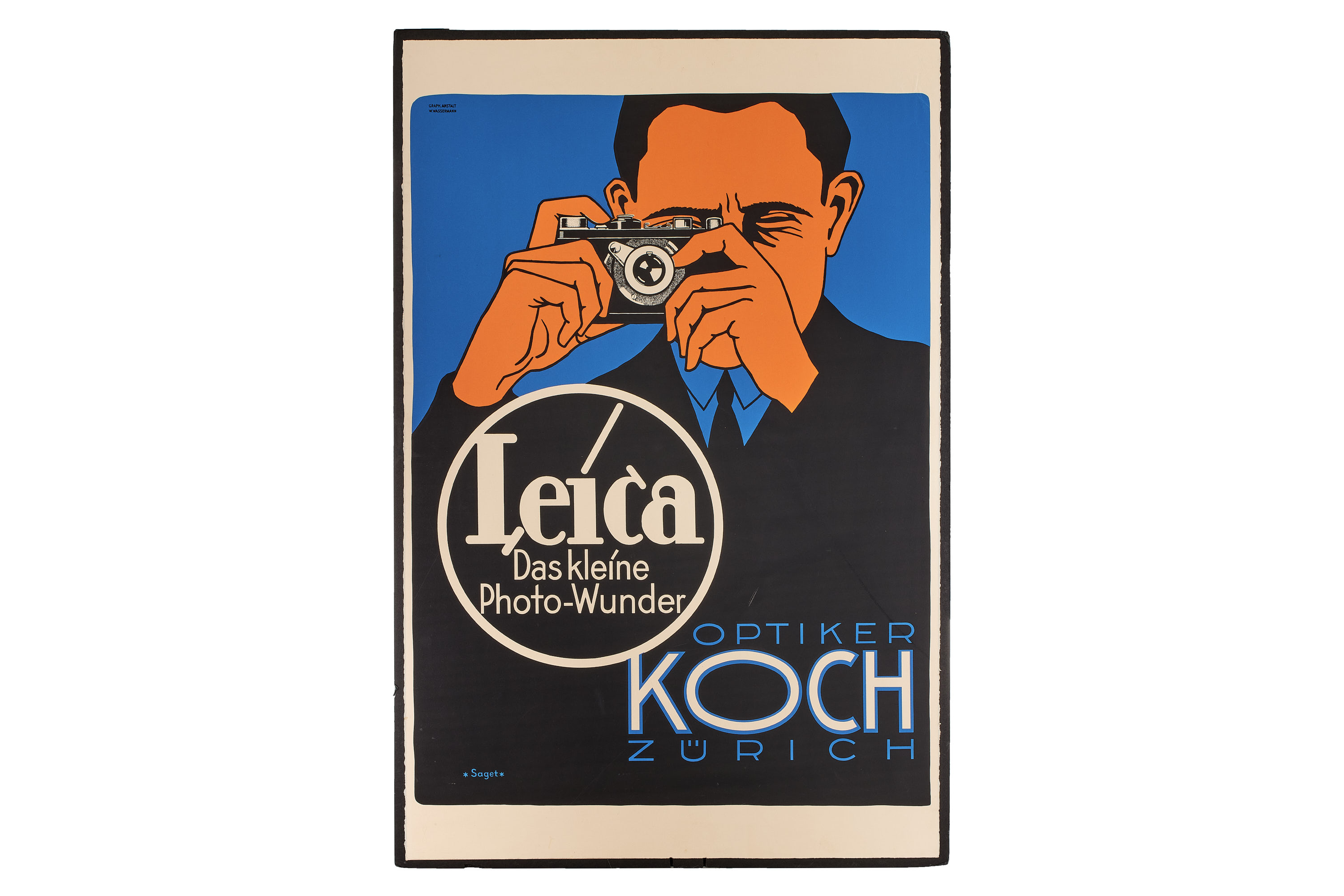 Saget Leica Poster for Optiker Koch Zürich * Saget Leica Poster for Optiker Koch Zürich *