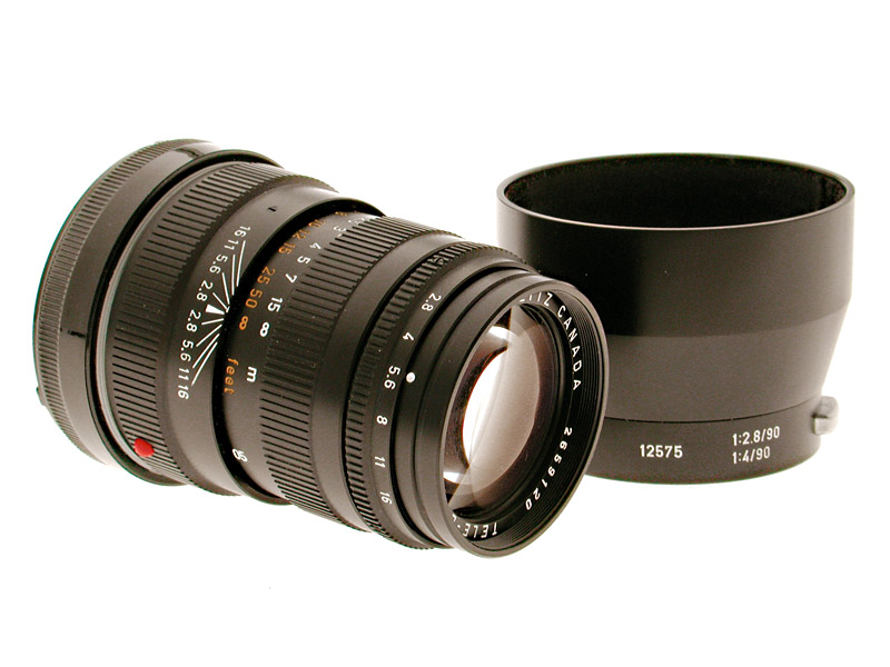 TELE ELMARIT 2,8/90 11800 schwarz