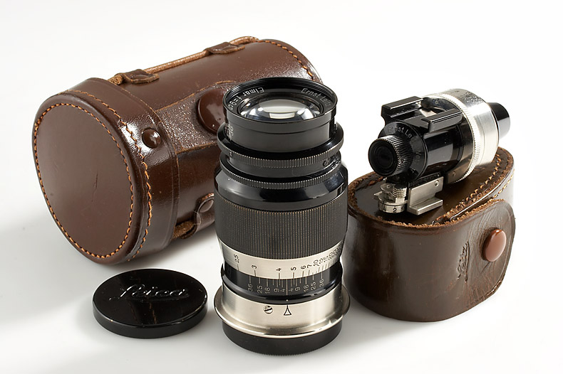 Elmar  4/9cm black/nickel