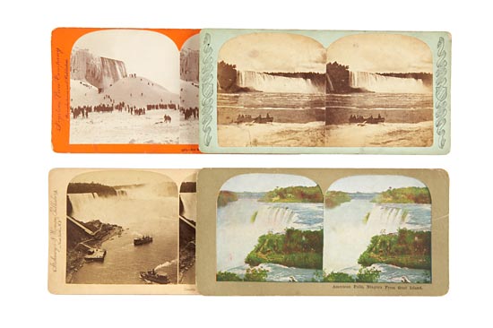 Group of 27 Stereographs of Niagara Falls