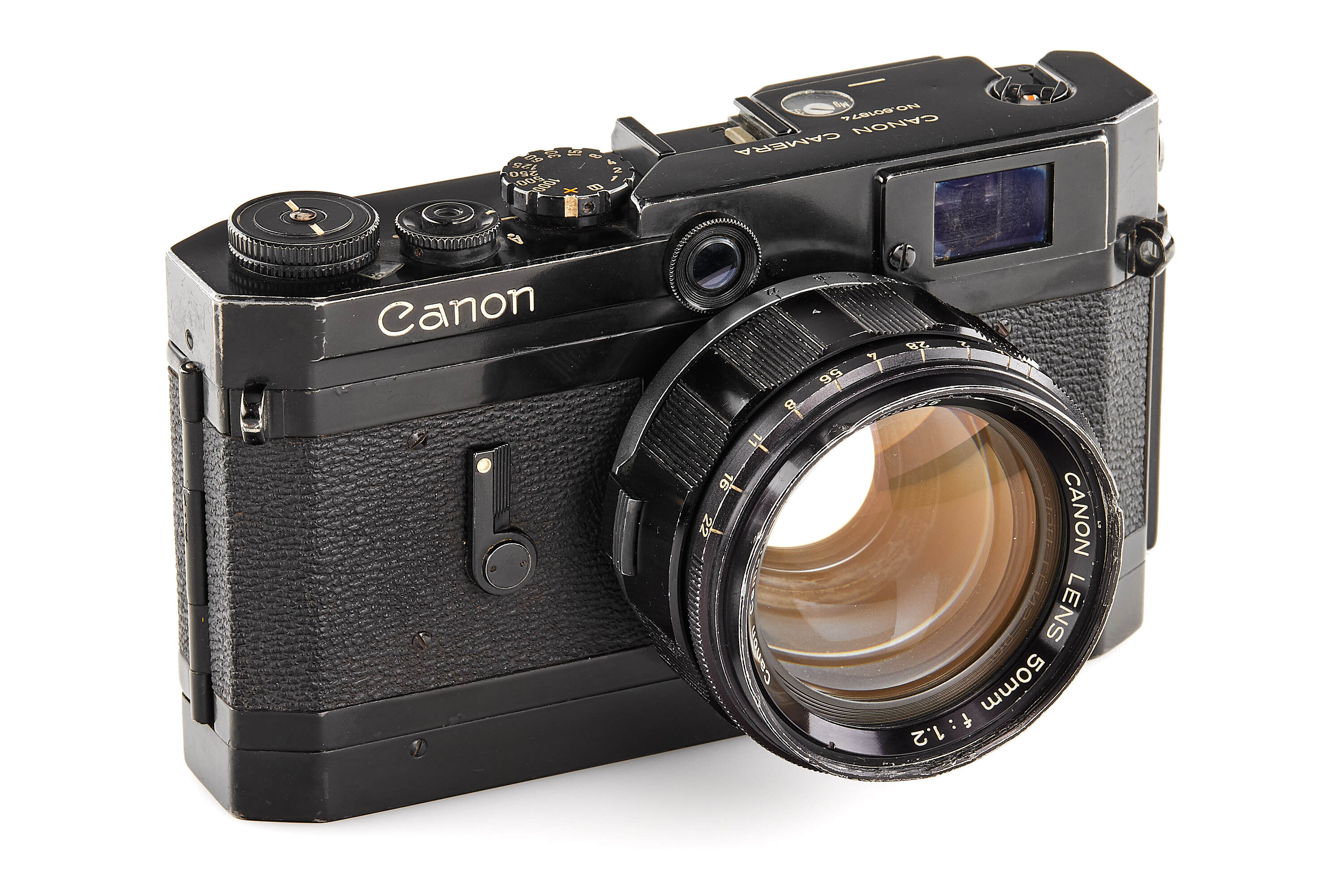 Canon VI-T black paint with 1.2/50mm *