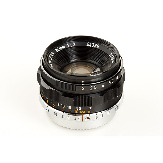 Canon  Lens 2/35mm black