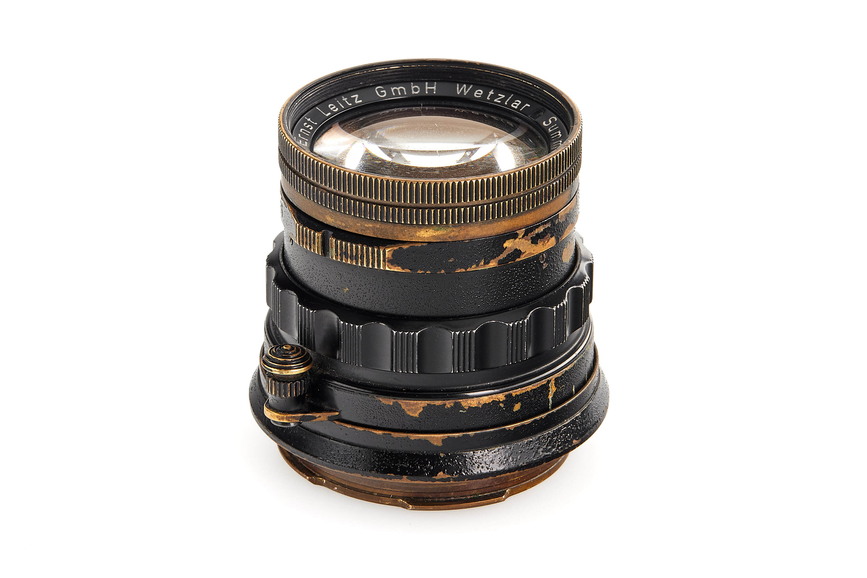 Summicron 2/50mm black paint / brass mount