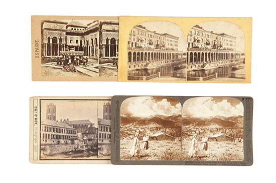 Approx. 140 Stereographs of Europe