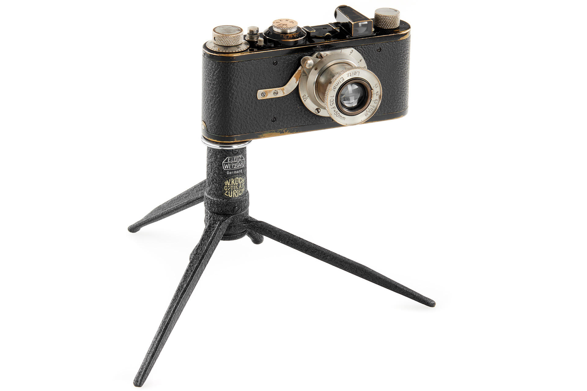 Leica I Mod. A Elmar 'Optiker Koch Zürich' *