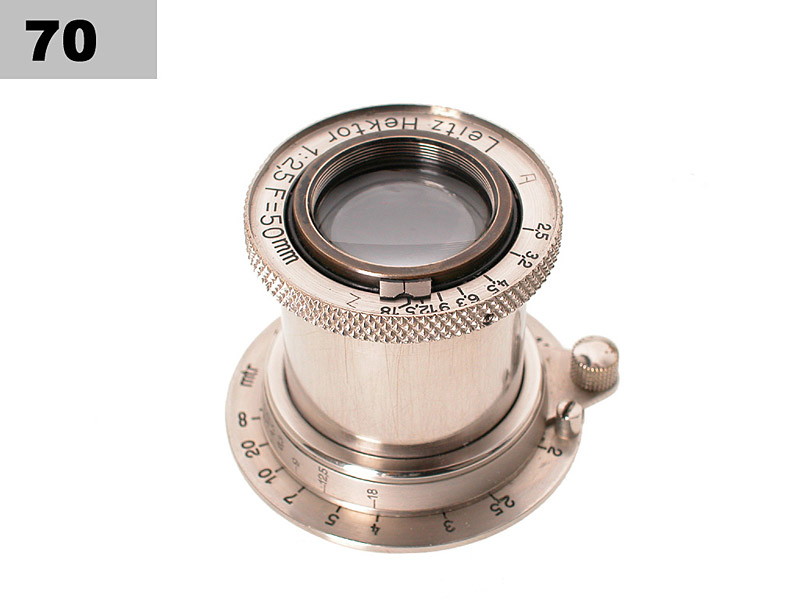 Hektor 2.5/50mm  nickel