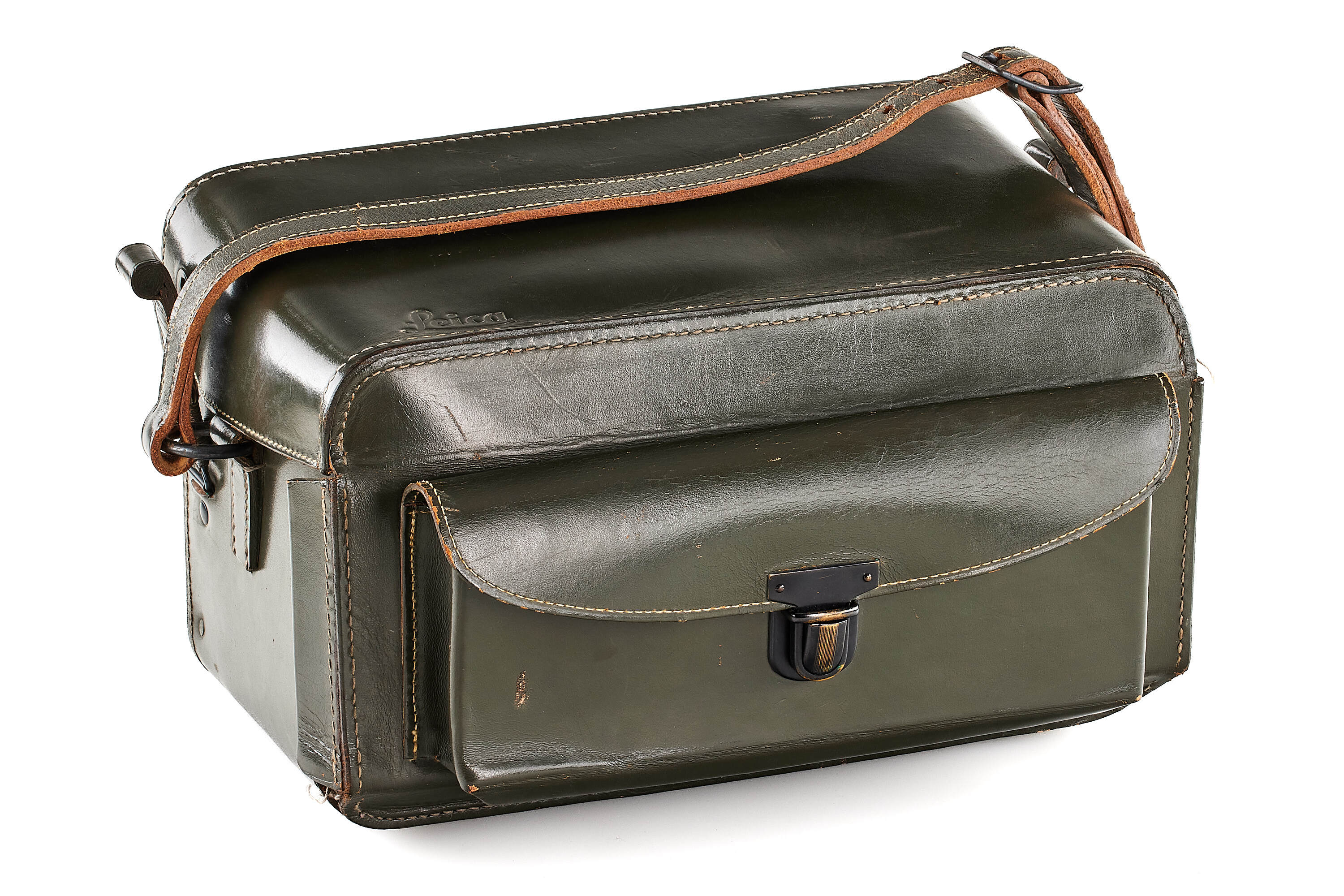 Leica Outfit Case for M3/M1 olive Bundeseigentum