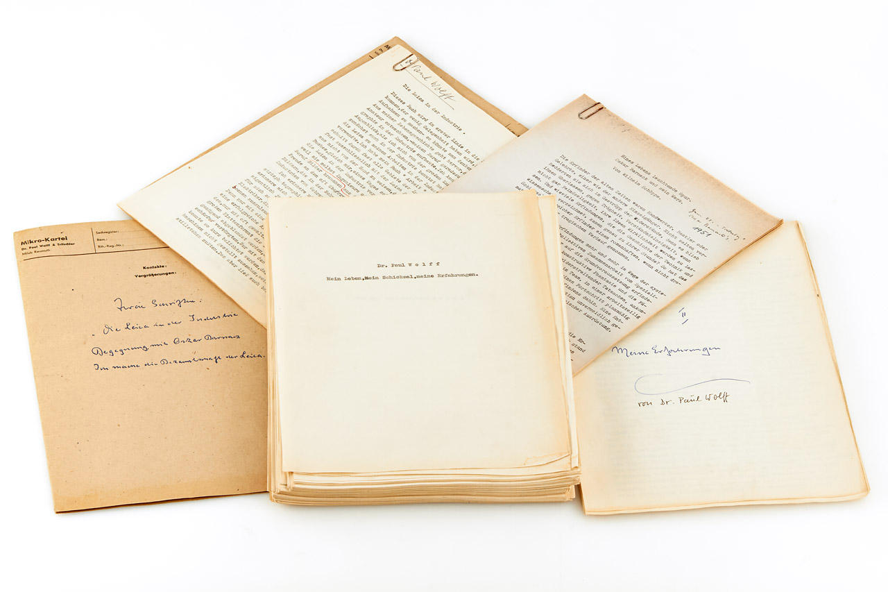 Dr. Paul Wolff Manuscripts