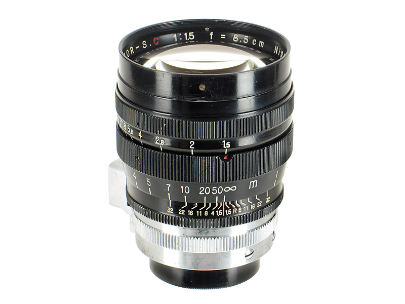 Nikon f. M39  Nikkor-S.C 1.5/8.5cm