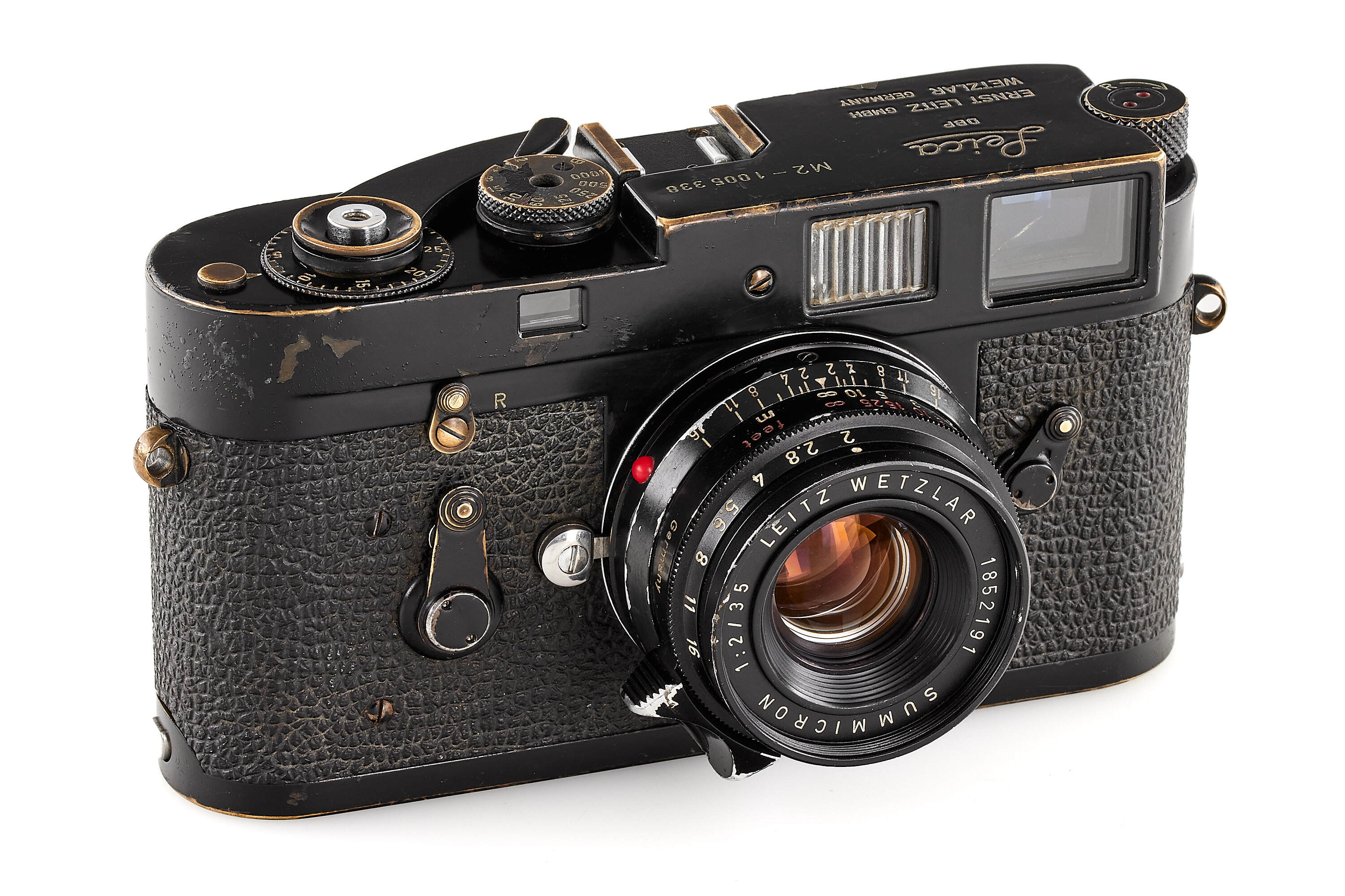 Leica M2 black paint 'Bob Schwalberg' * Leica M2 black paint 'Bob Schwalberg' *