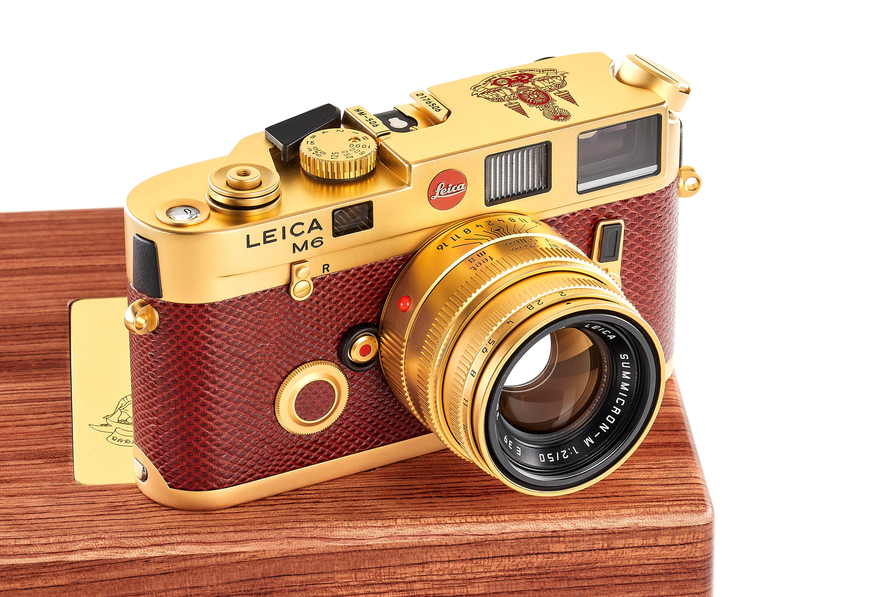 Leica M6 Gold 'King of Thailand' *