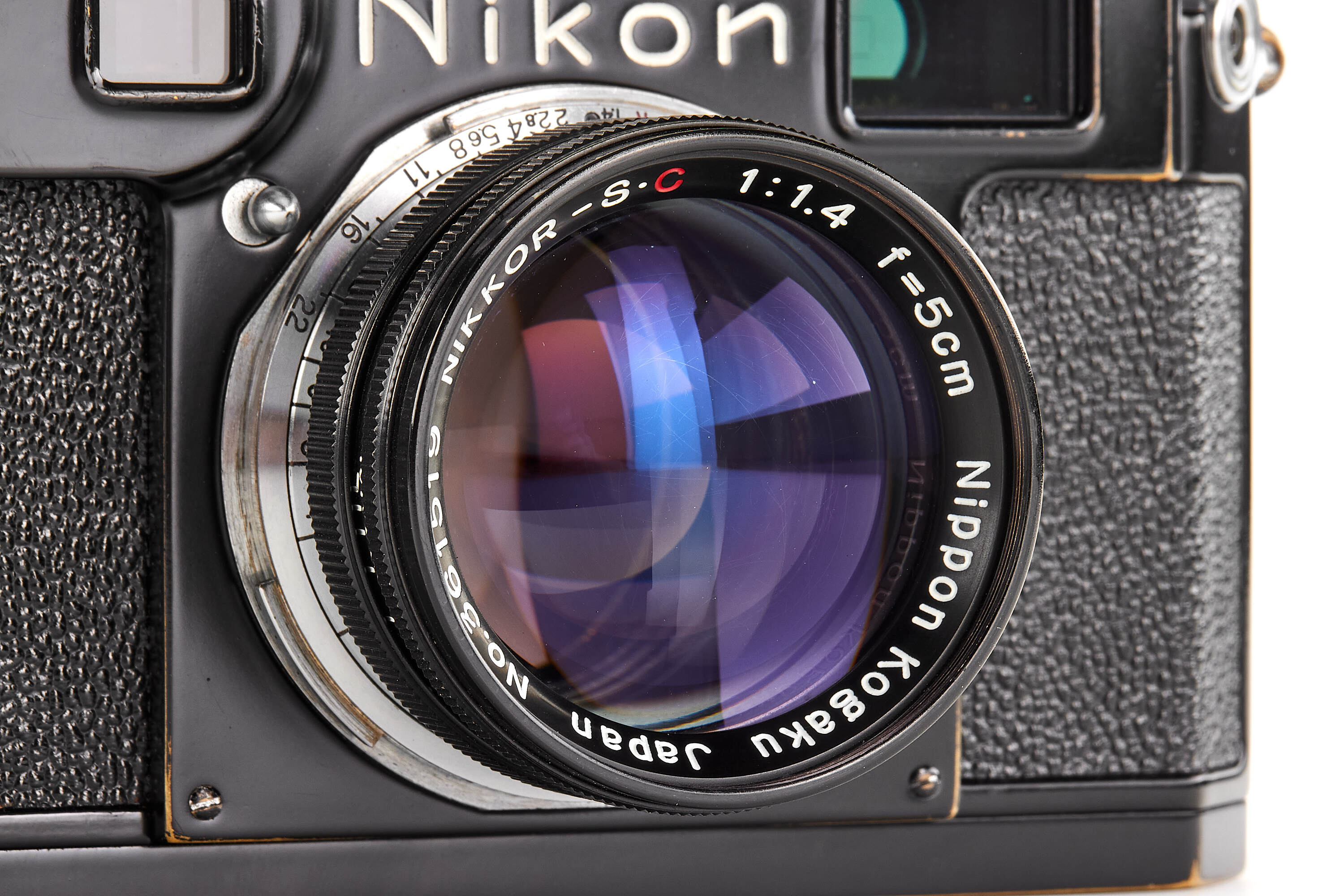 Nikon S2 black paint Type One *