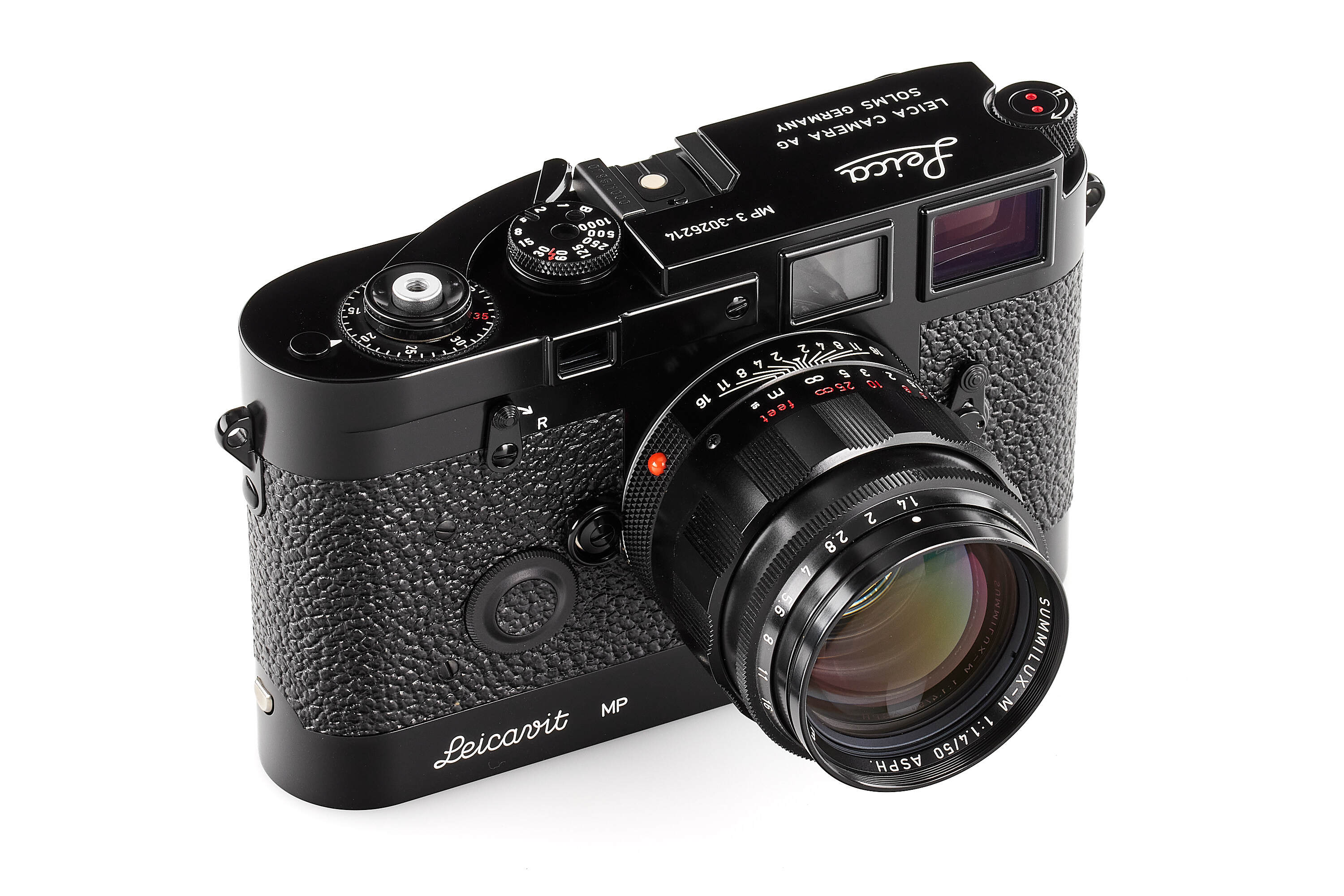 Leica MP3 black paint LHSA Edition set *