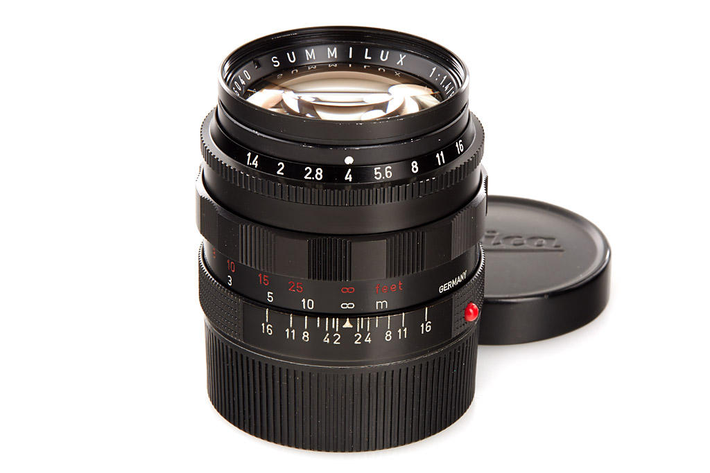 Summilux 1.4/50m black paint