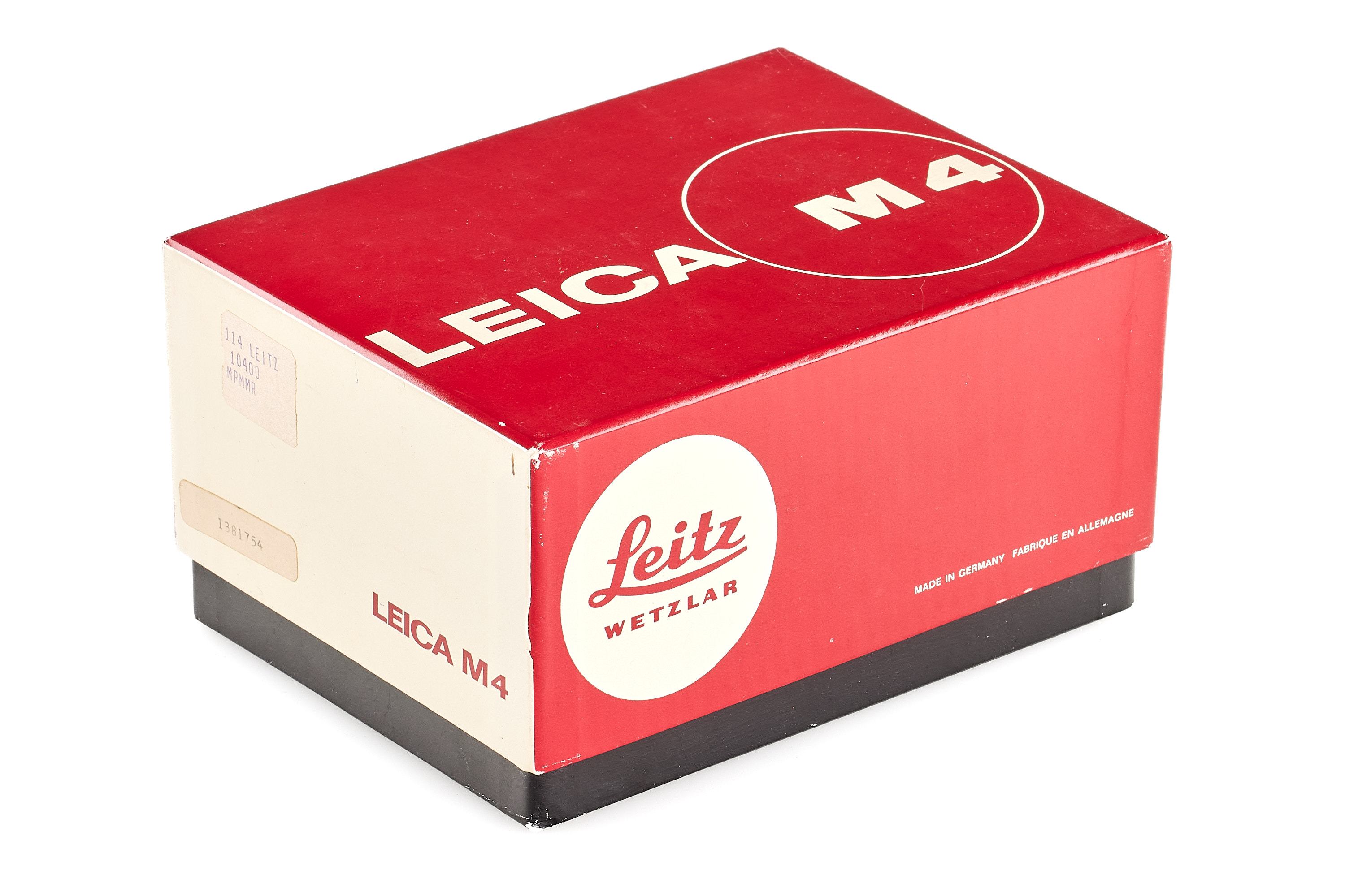 Three Leica M4 black Consecutive Numbers Set *
