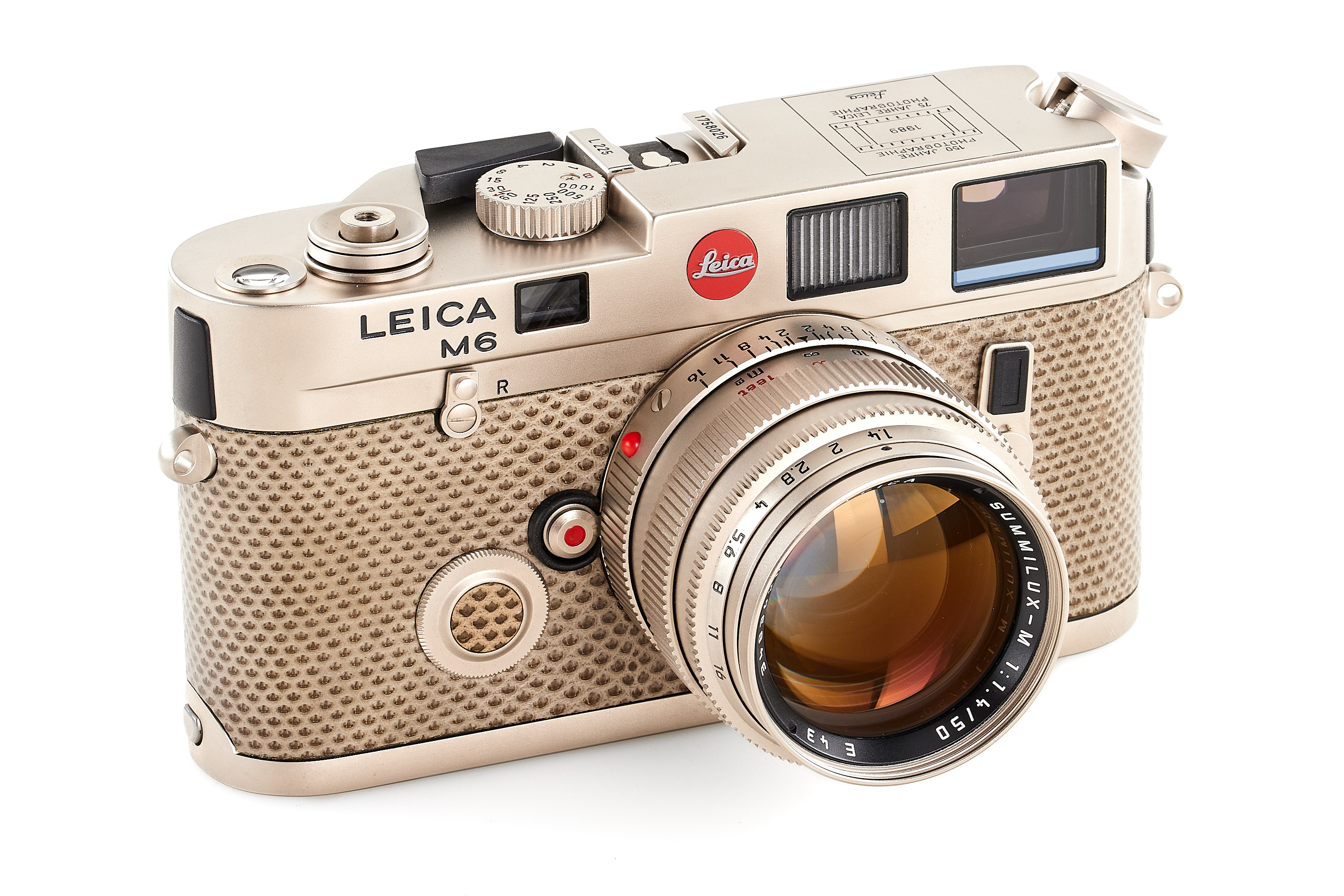 Leica M6 Platinum '150 Years of Photography / 75 Years of Leica Photography' *
