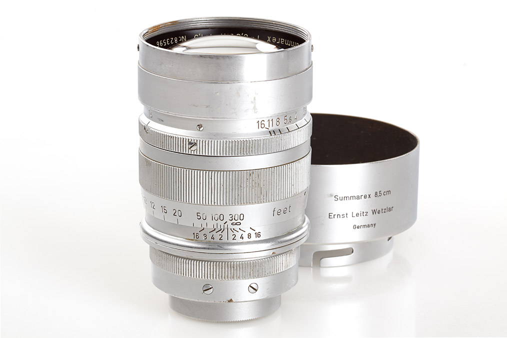 Summarex 1.5/8.5cm chrome