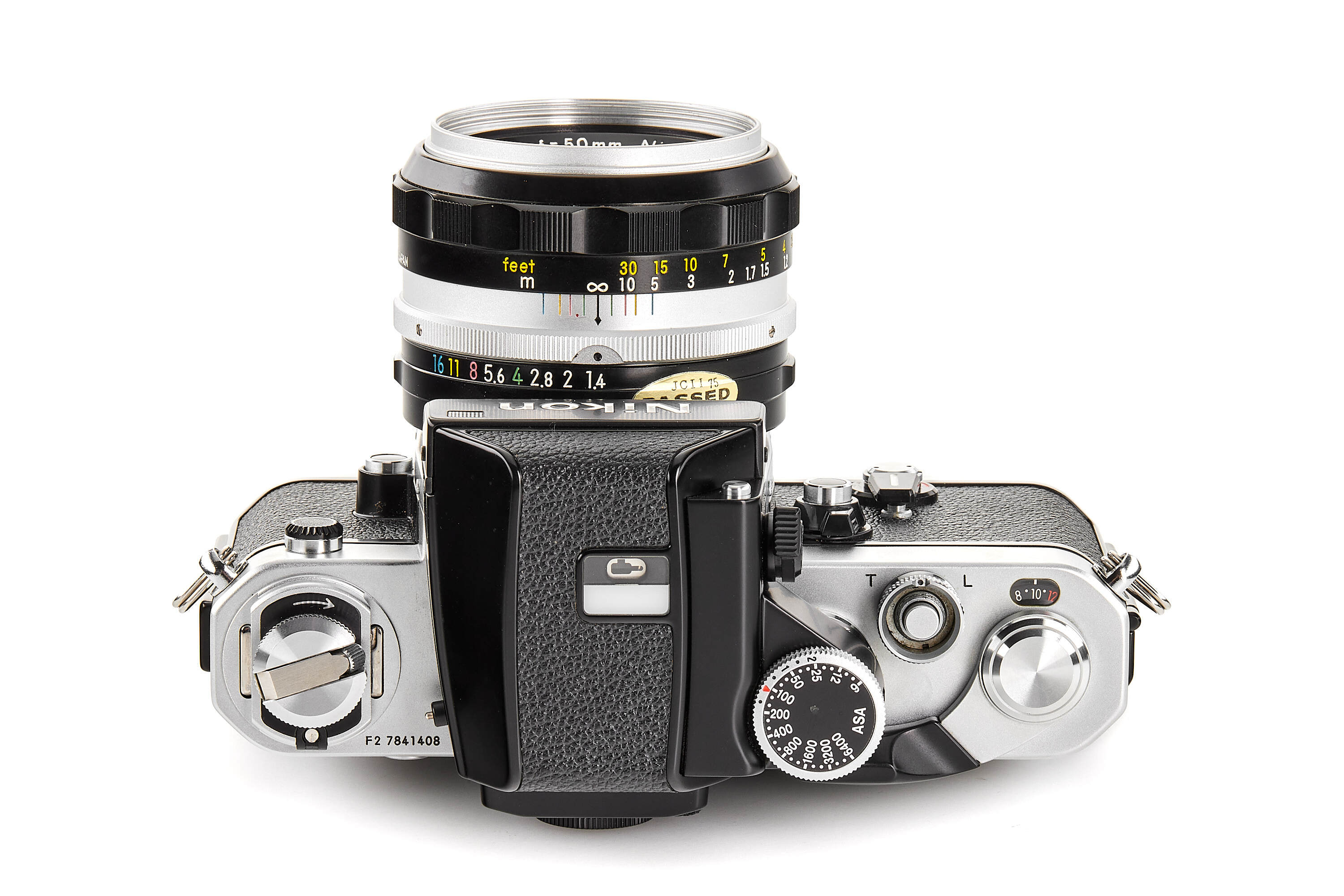 Nikon F2 Photomic chrome with Nikkor 1.4/50mm