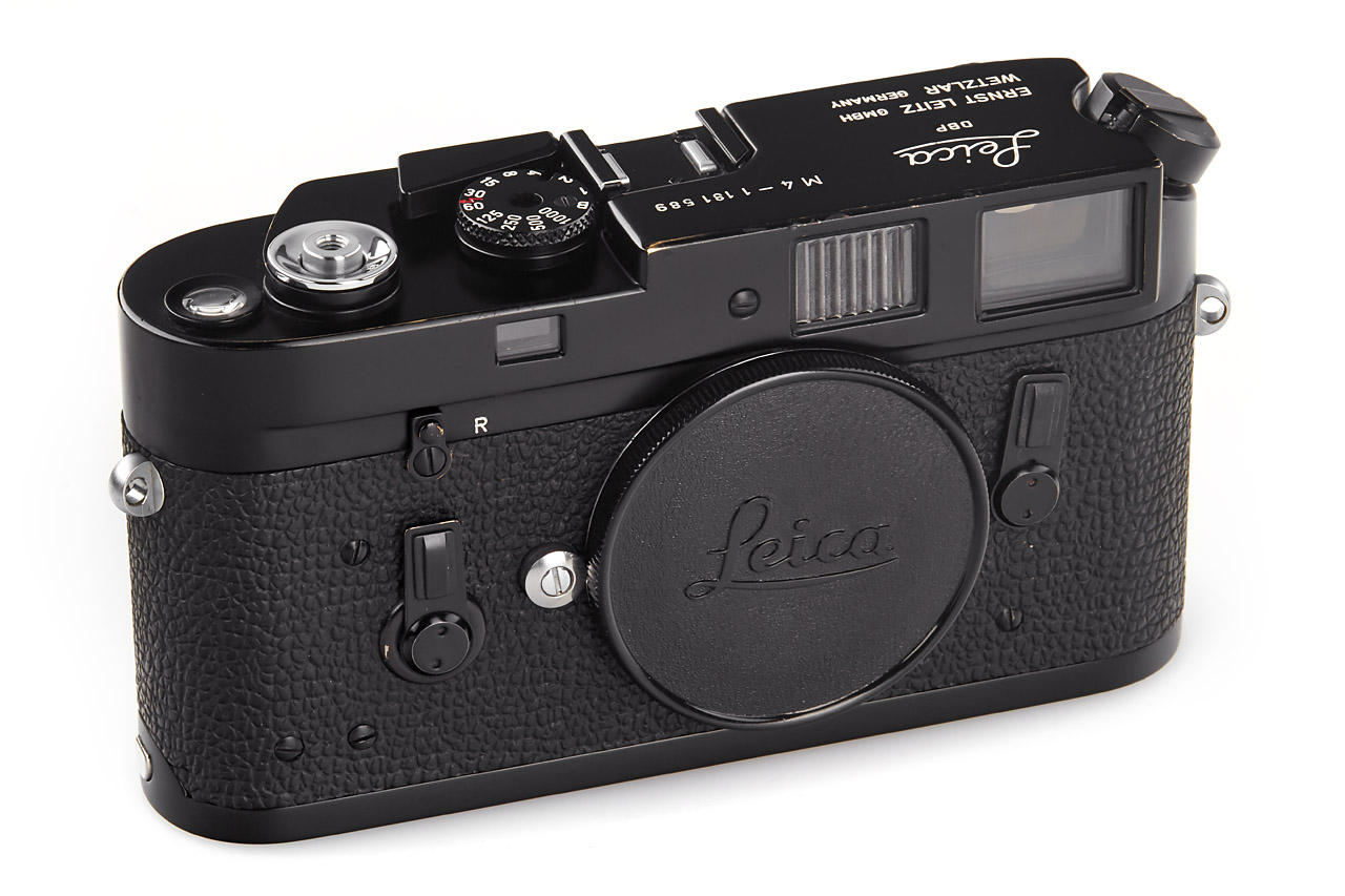 Leica M4 black paint