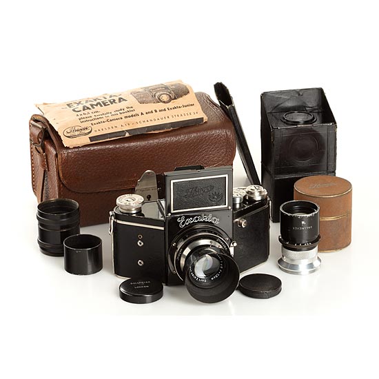 Exakta  VP Mod.B black outfit Exakta  VP Mod.B black outfit