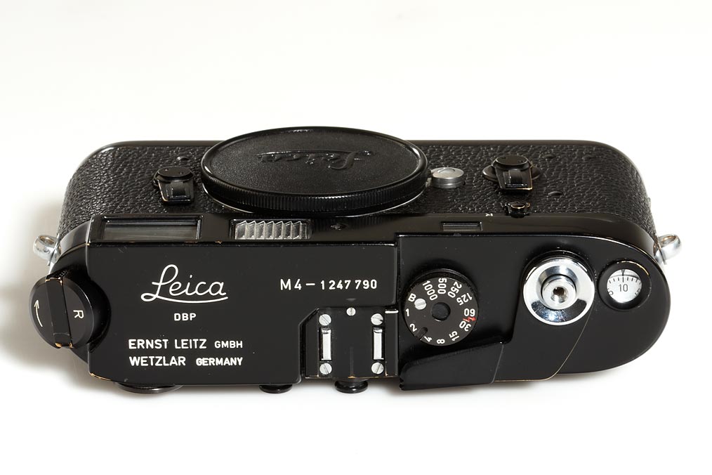 ※レンコン　【美品】M4 Black Paint Leica M4 black paint | A00908