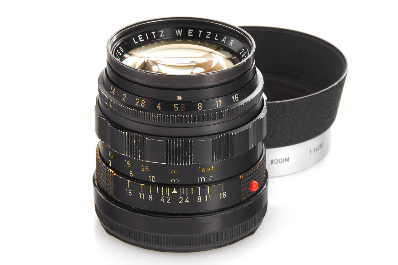 Summilux 1.4/50mm black paint