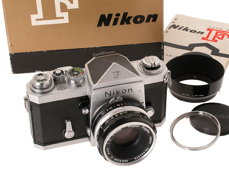 Nikon  F chrome set