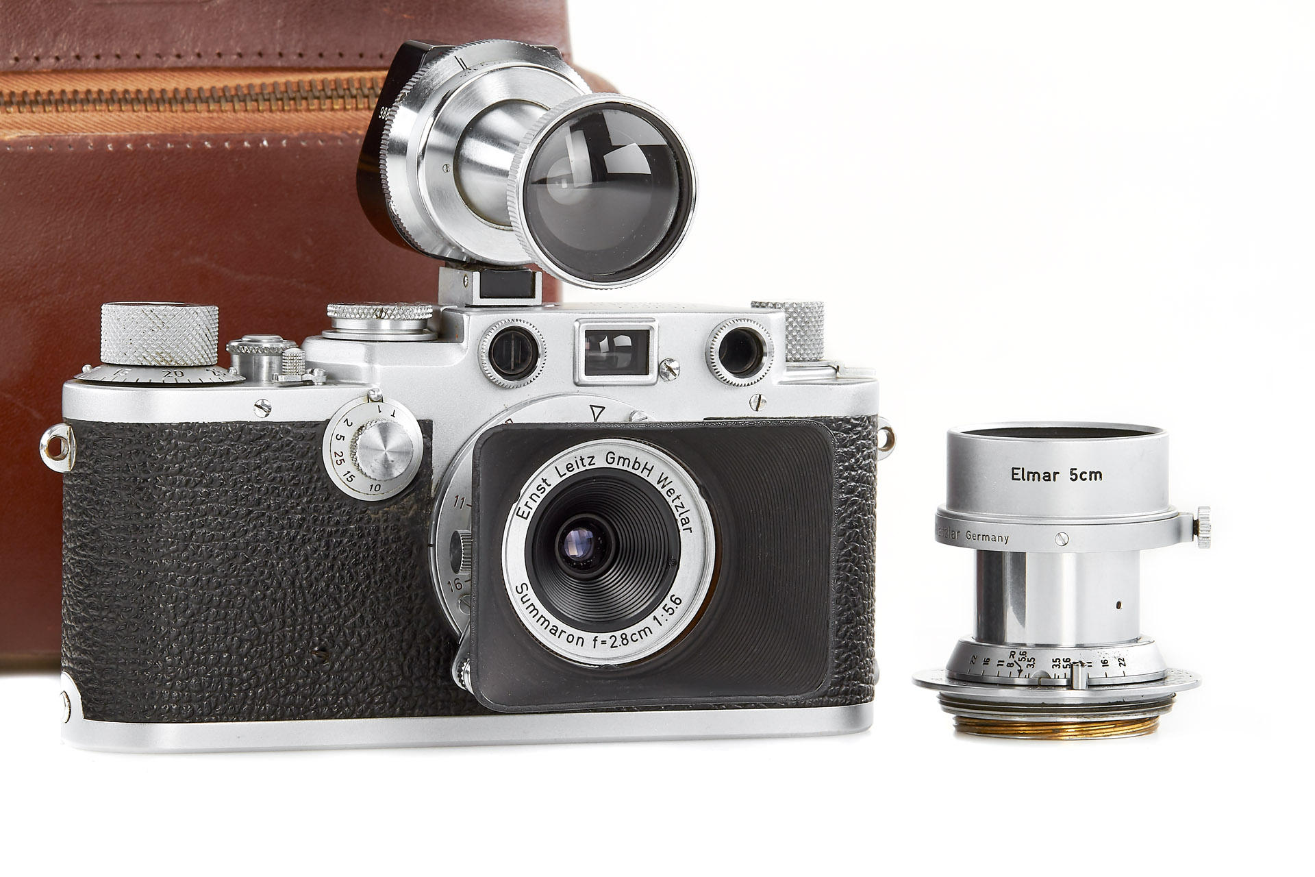 Leica IIIf Red Dial outfit